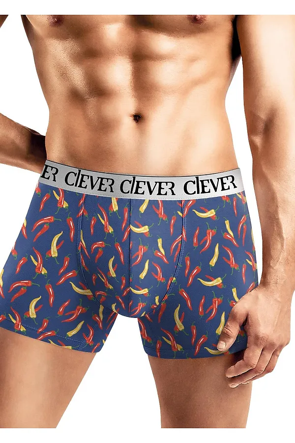 Трусы CLEVER, синий/т.оранжевый - фото 1