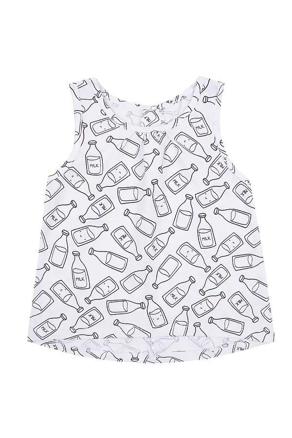 Майка YOULALA, белый - фото 1