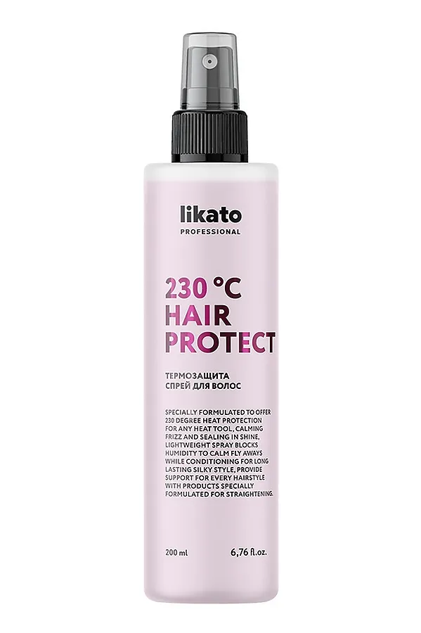 Likato Термозащита спрей для волос / 230°C Hair Protect, 200 мл KRISTALLER, розовый - фото 1