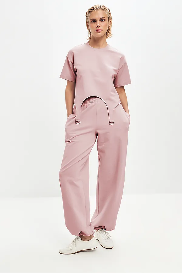 Брюки EZANNA, пудра - фото 1