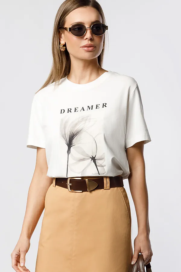 Футболка VILATTE WEAR, белый_dreamer - фото 1