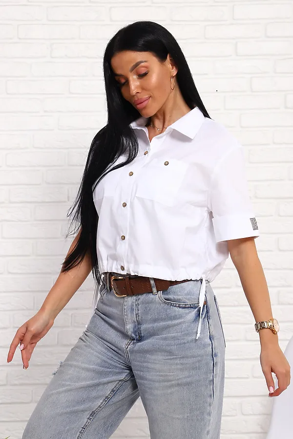Рубашка 1063 НАТАЛИ, белый - фото 1