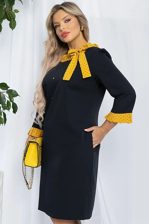 Платье LADY TAIGA, синее - фото 1