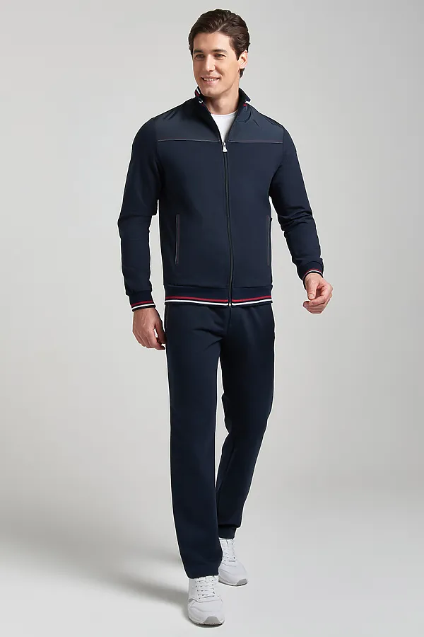 Костюм (Толстовка+Брюки) ADDIC-SPORT, темно-синий - фото 1
