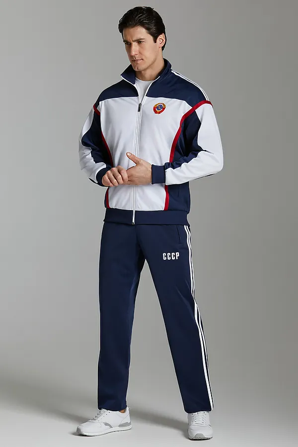 Костюм (Толстовка+Брюки) ADDIC-SPORT, темно-синий - фото 1
