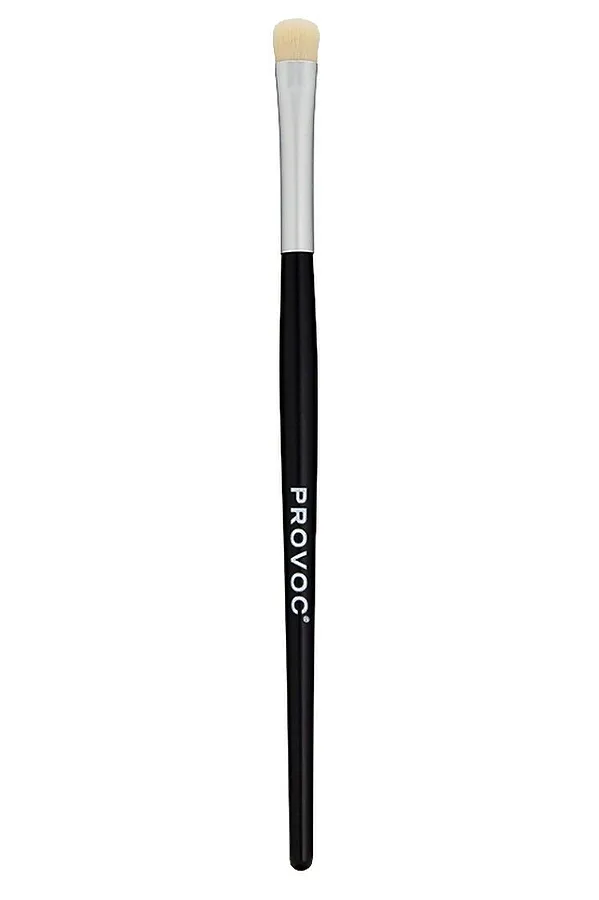 Provoc Кисть растушевки плоская для теней / Flat Blending Brush, E802S KRISTALLER, бежевый - фото 1