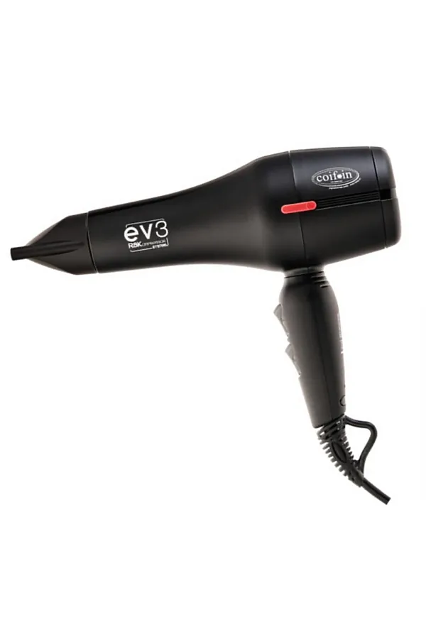Coifin Профессиональный фен EVBX3R, 2300 Вт, черный KRISTALLER, черный - фото 1