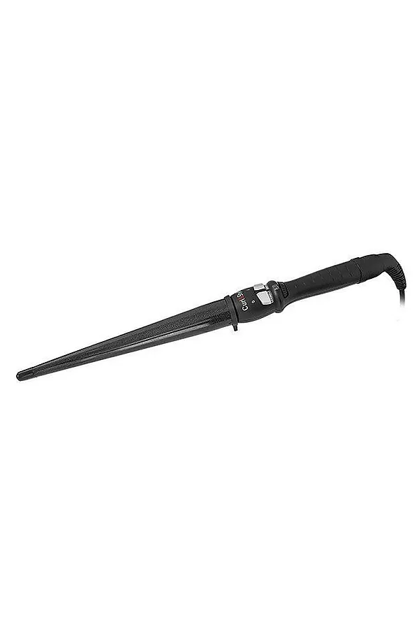 Harizma Профессиональная конусная плойка для завивки волос / Curl & Style h10303LED, 13-32 мм, 65 Вт, черный KRISTALLER, черный - фото 1