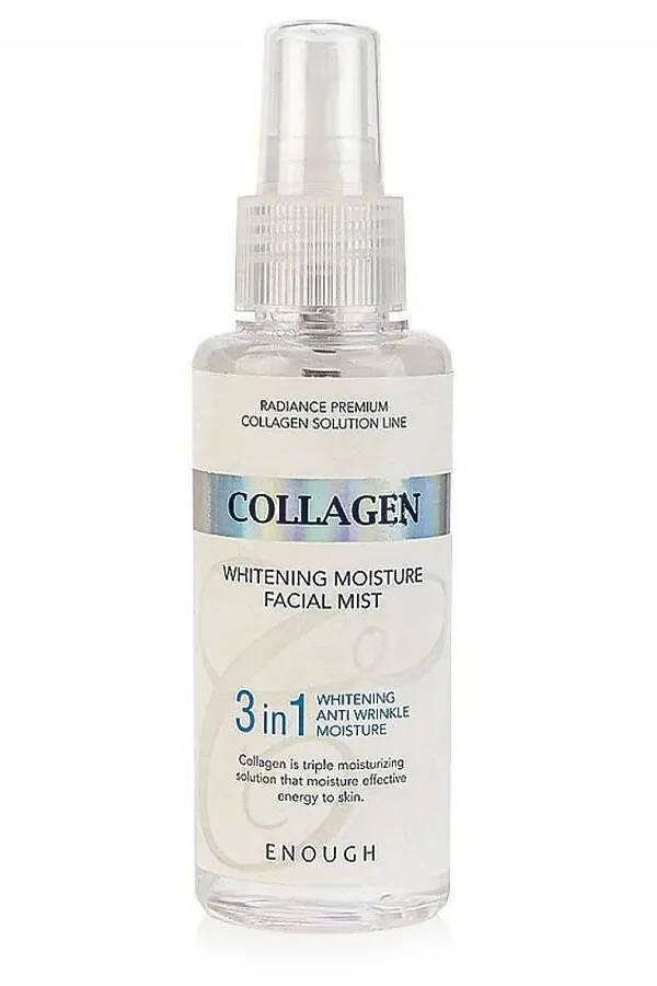 Enough Мист для лица с коллагеном / Collagen 3 In 1 Mist, 100 мл KRISTALLER, бесцветный - фото 1