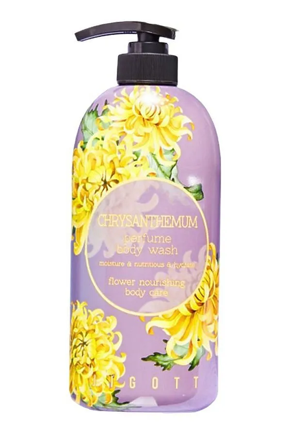 Jigott Парфюмированный гель для душа с экстрактом хризантемы / Chrysanthemum Perfume Body Wash, 750 мл KRISTALLER, хризантема - фото 1