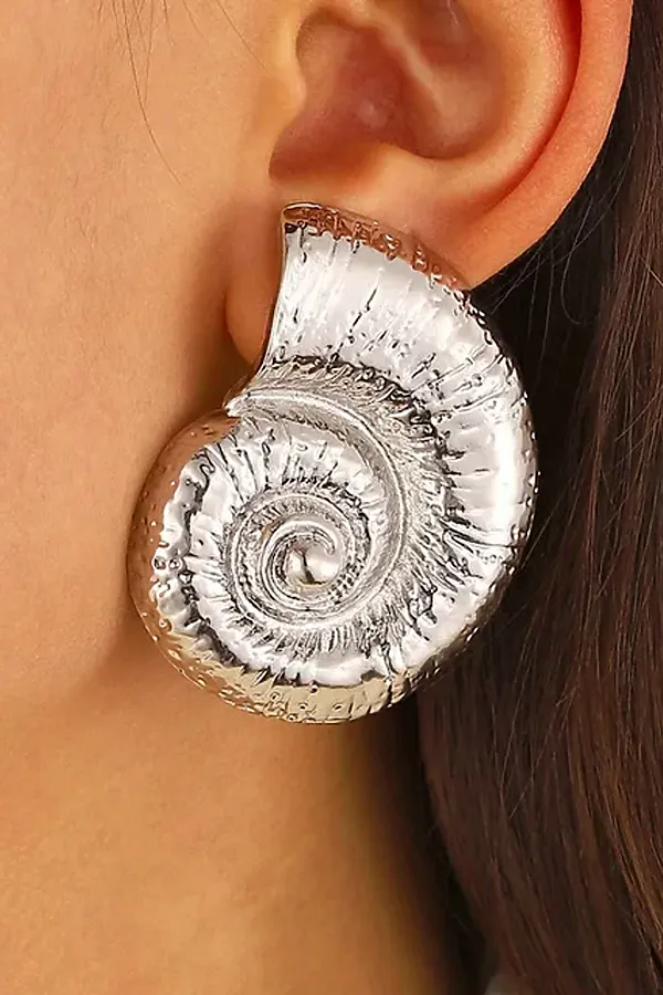 Серьги Морская симфония + Подарок НАТАЛИ, серебро - фото 1