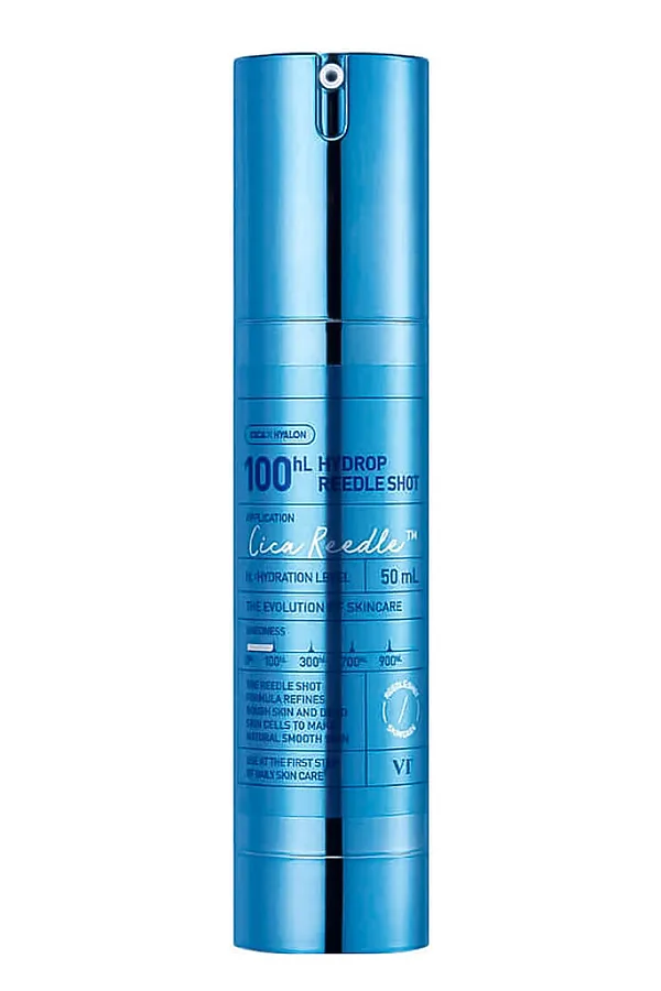 VT Cosmetics Увлажняющая бустер-сыворотка с микроиглами / Hydrop Reedle Shot 100 HL, 50 мл KRISTALLER, синий - фото 1