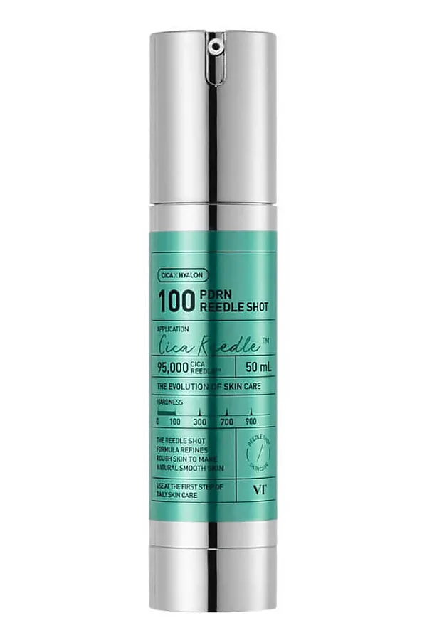 VT Cosmetics Омолаживающая бустер-сыворотка с PDRN и микроиглами / Reedle Shot 100, 50 мл KRISTALLER, зелёный - фото 1