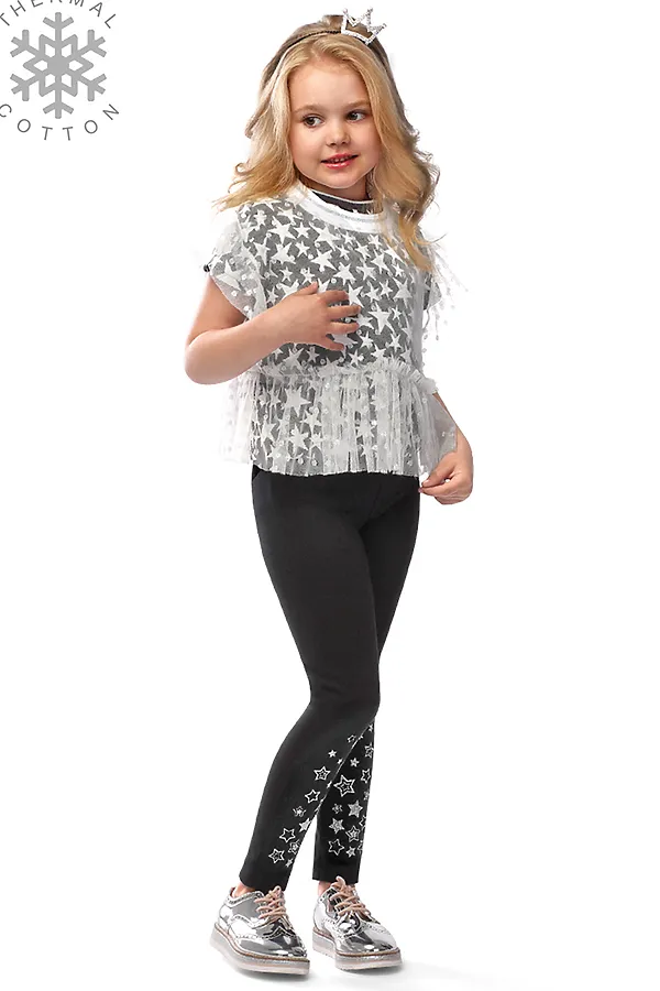 Леггинсы CONTE KIDS, nero - фото 1