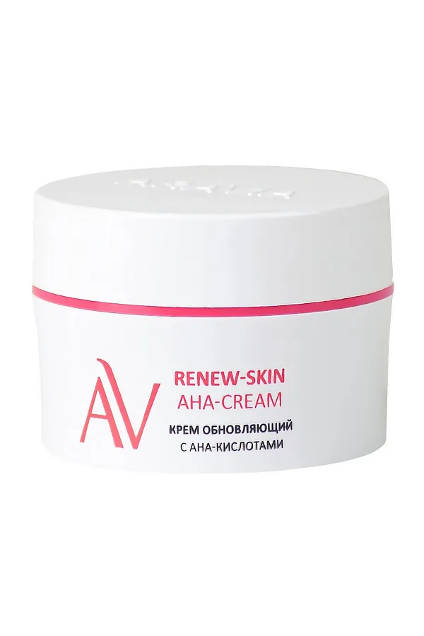 Aravia Laboratories Крем для лица обновляющий с АНА-кислотами / Renew-Skin AHA-Cream, 50 мл KRISTALLER, белый - фото 1
