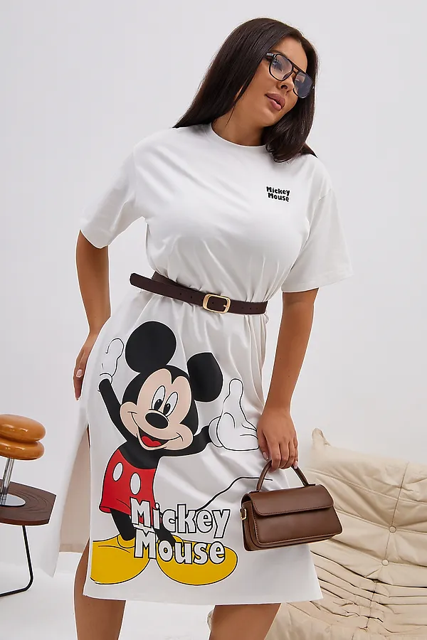 Платье Disney НАТАЛИ, молочный - фото 1