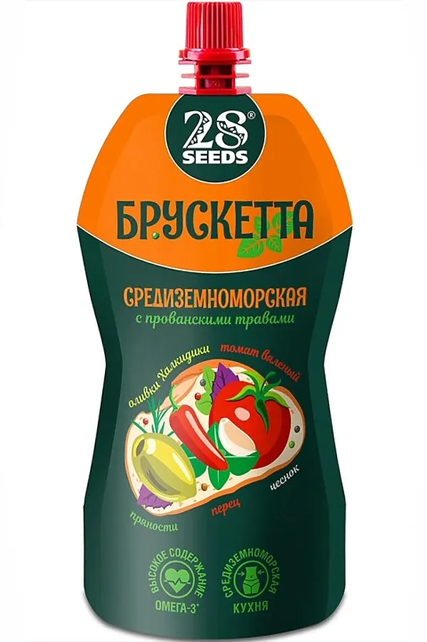 Брускетта Средиземноморская с прованскими травами 150г ЭКО-ПРОДУКТЫ, - - фото 1