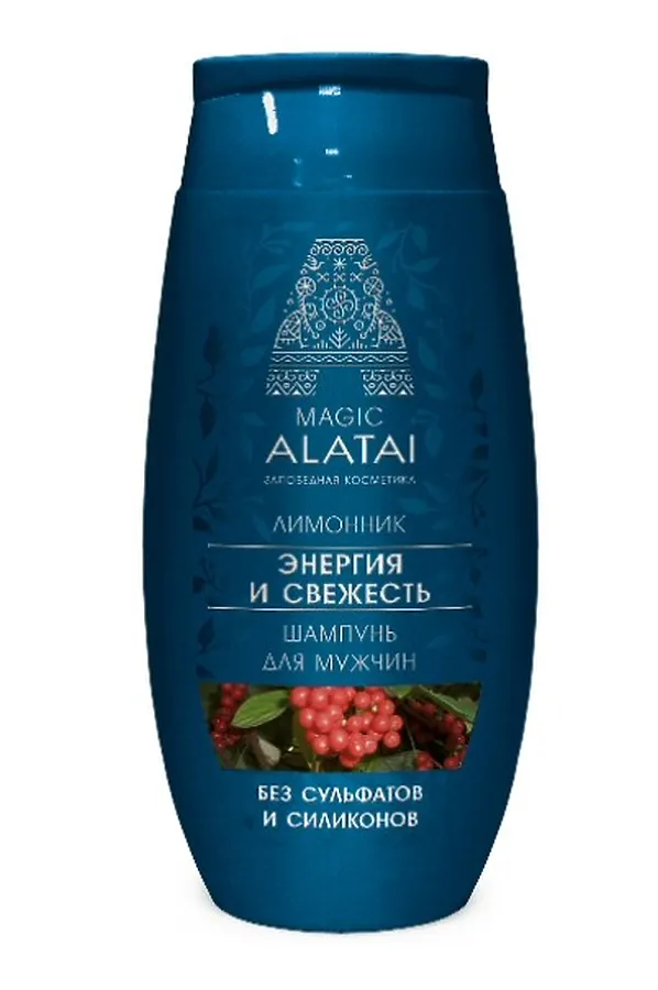 Шампунь "Энергия и свежесть" мужской Magic Alatai 250мл ЭКО-ПРОДУКТЫ, - - фото 1