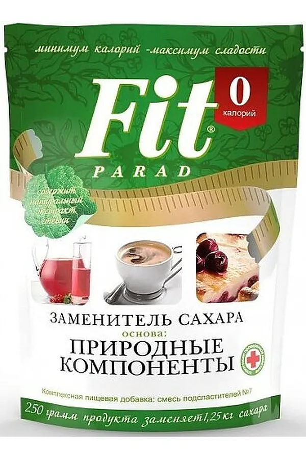 ФитПарад №  7 - 250г эритритол ДОЙ-ПАК ЭКО-ПРОДУКТЫ, - - фото 1
