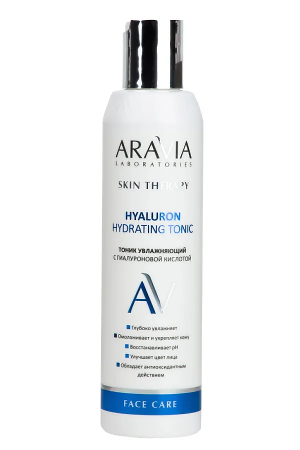 Aravia Laboratories Тоник увлажняющий с гиалуроновой кислотой / Hyaluron Hydrating Tonic, 200 мл KRISTALLER, бесцветный - фото 1