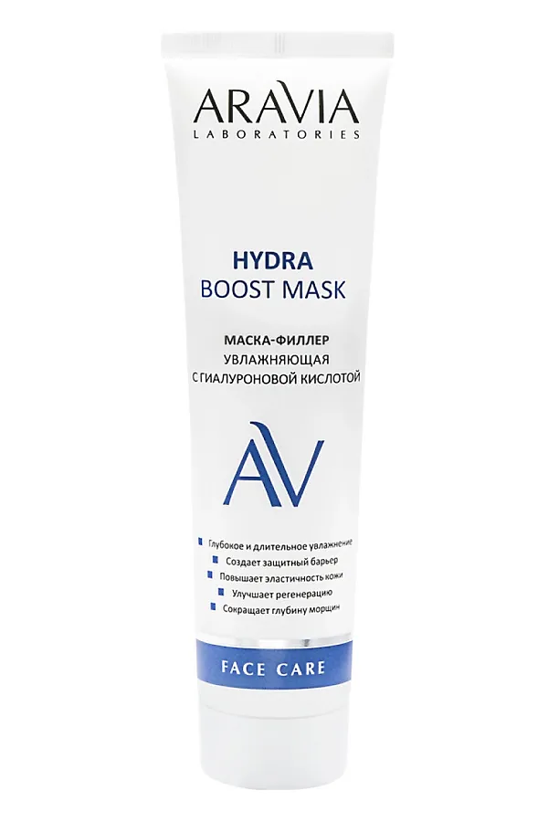 Aravia Laboratories Маска-филлер увлажняющая с гиалуроновой кислотой / Hydra Boost Mask, 100 мл KRISTALLER, белый - фото 1