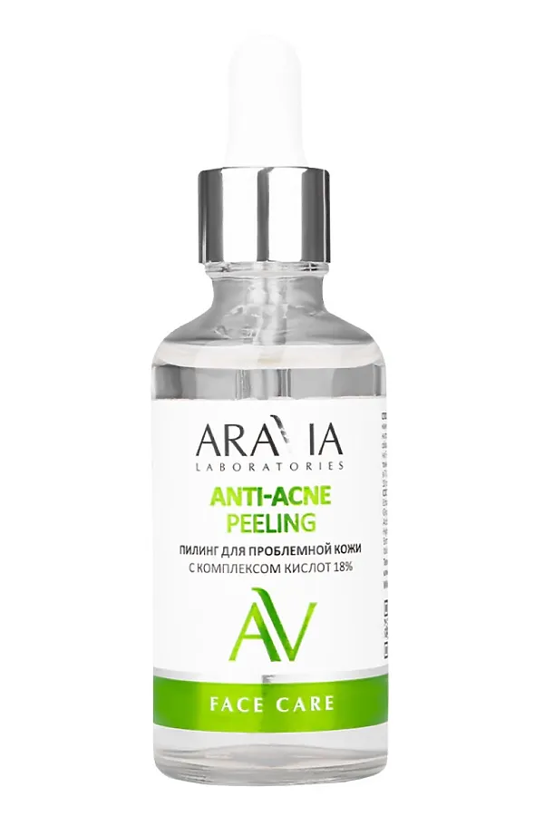 Aravia Laboratories Пилинг для проблемной кожи с комплексом кислот 18% / Anti-Acne Peeling, 50 мл KRISTALLER, бесцветный - фото 1