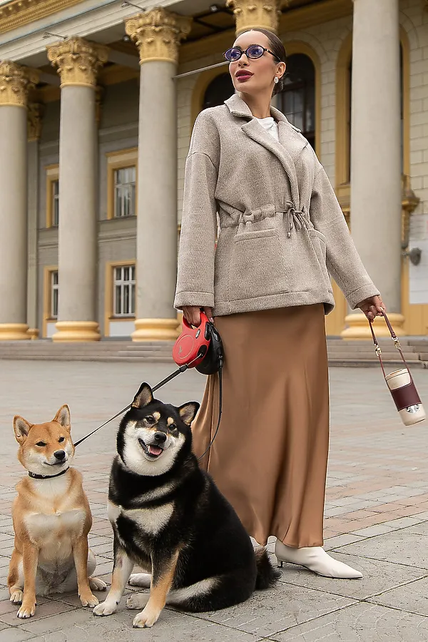 Пальто LADY TAIGA, бежевый - фото 1