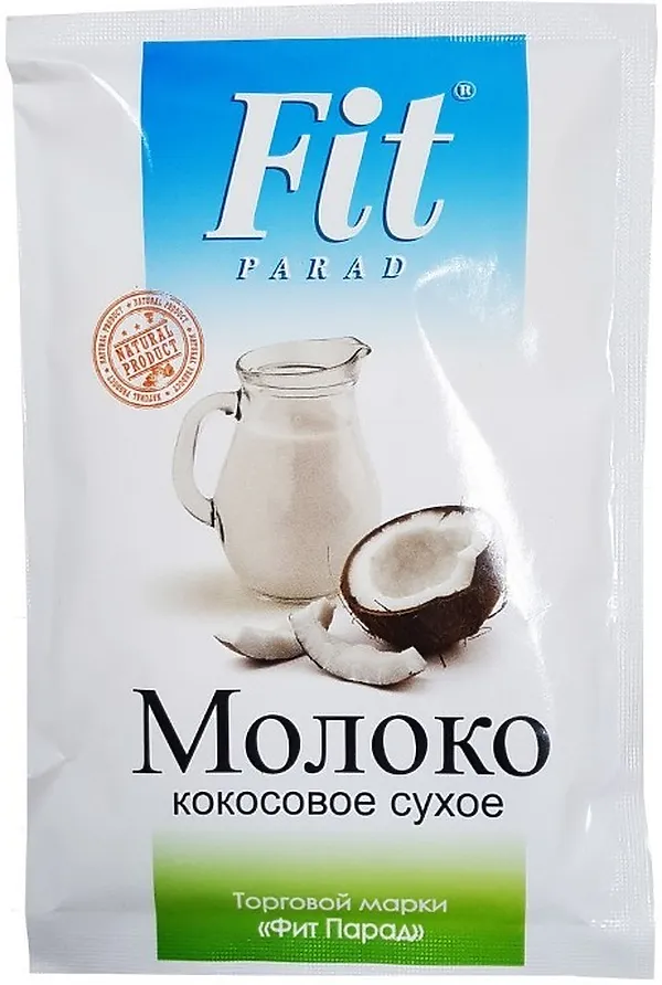 Молоко кокосовое сухое 30г ЭКО-ПРОДУКТЫ, - - фото 1