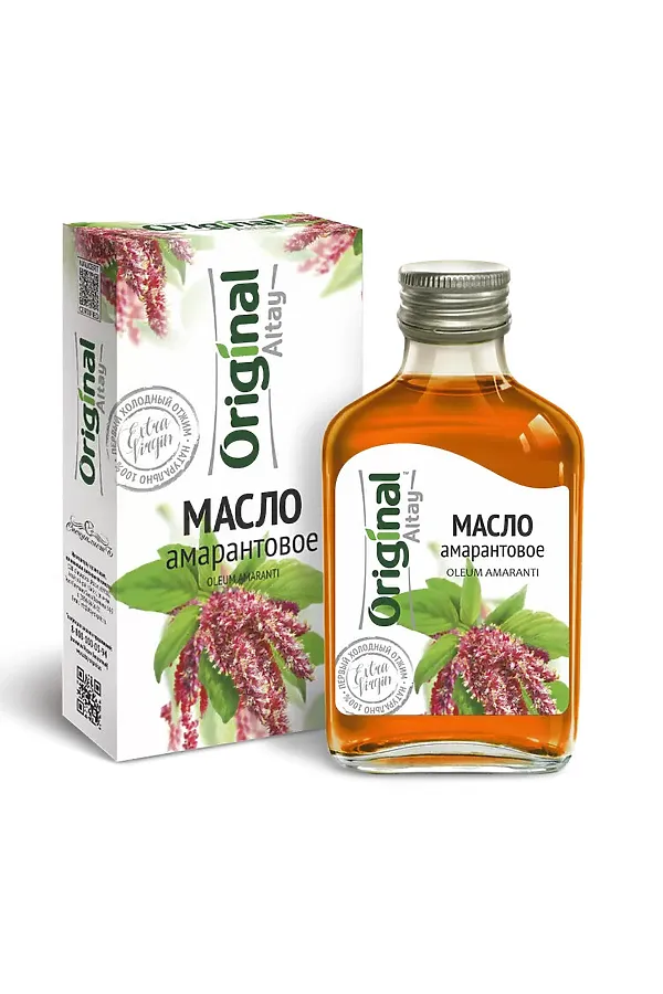 Масло амарантовое 6% сквалена 100мл ЭКО-ПРОДУКТЫ, - - фото 1