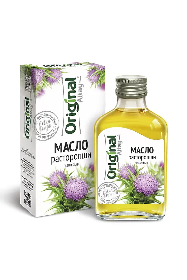 Масло расторопши 100мл ЭКО-ПРОДУКТЫ, - - фото 1