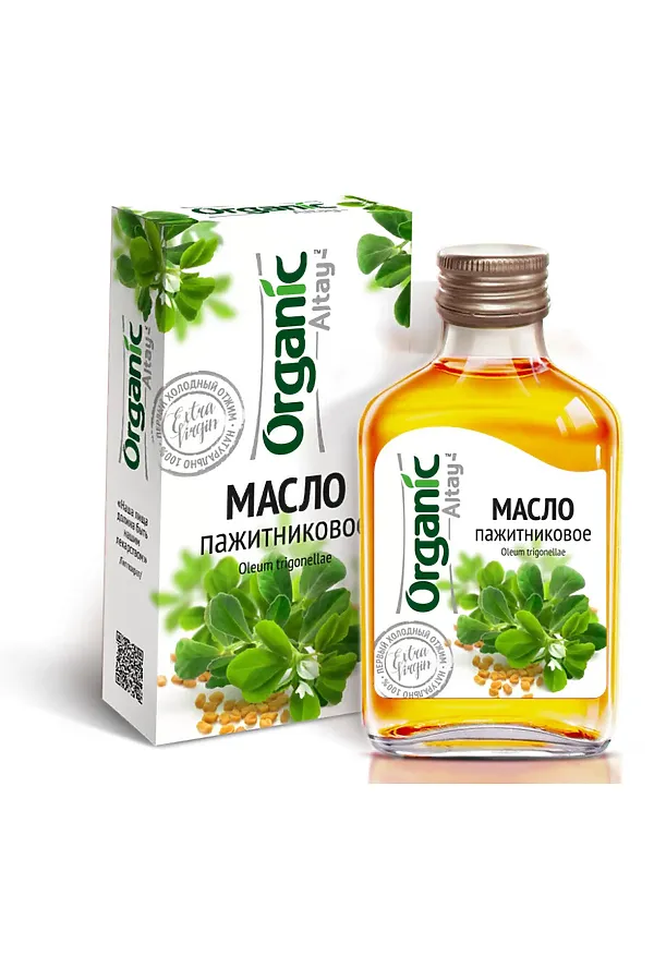 Масло хельбы (пажитника) 100мл ЭКО-ПРОДУКТЫ, - - фото 1
