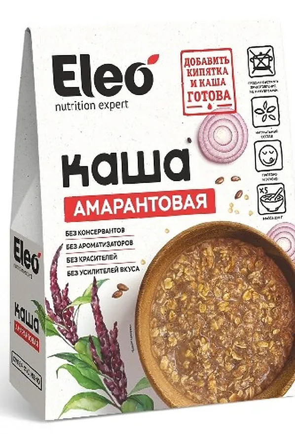 Каша амарантовая для завтрака 5*40г ЭКО-ПРОДУКТЫ, - - фото 1