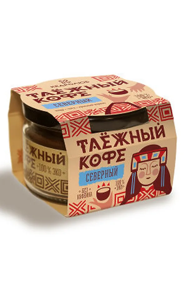 Кофейный напиток таёжный кедролюб (классический) 85г ЭКО-ПРОДУКТЫ, - - фото 1