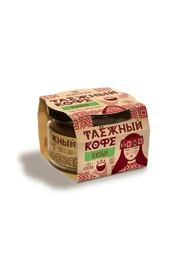 Кофейный напиток таёжный южный (сливочный) 130г ЭКО-ПРОДУКТЫ, - - фото 1