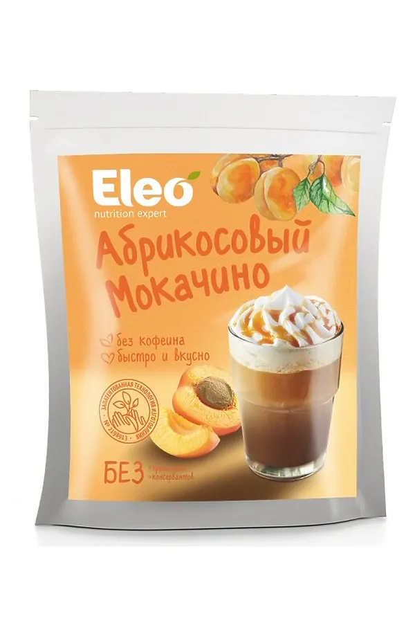 Напиток абрикосовый мокачино Eleo 150г ЭКО-ПРОДУКТЫ, - - фото 1