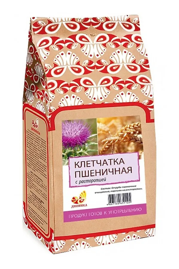 Клетчатка пшеничная Расторопша бум.пакет 300г ЭКО-ПРОДУКТЫ, - - фото 1