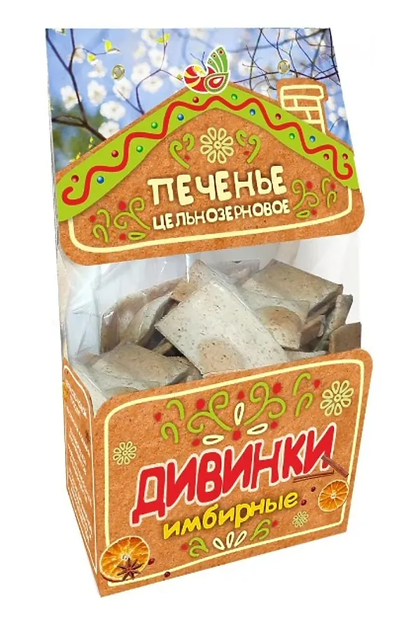 Печенье ц/з (крекер) имбирное 150г ЭКО-ПРОДУКТЫ, - - фото 1