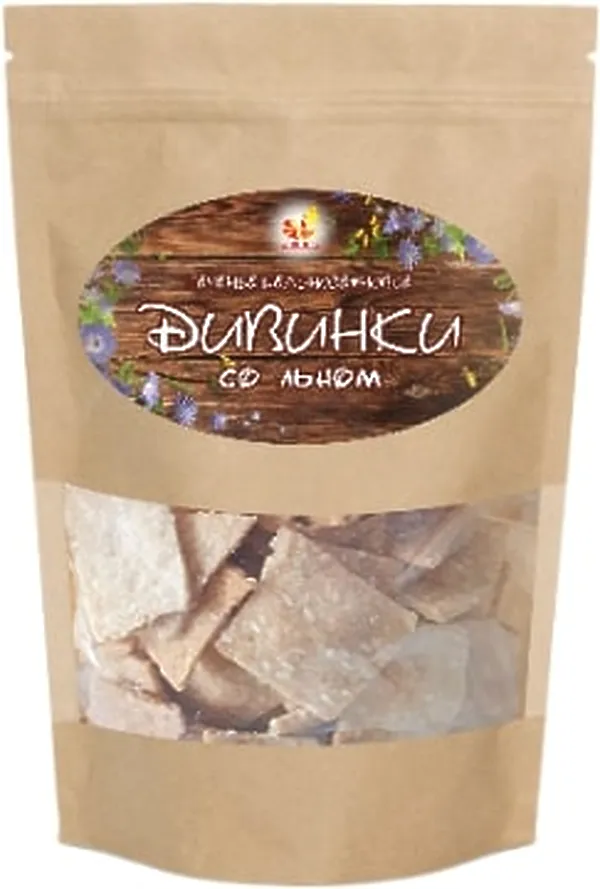 Хлебцы ц/з (крекер) льняные 150г ЭКО-ПРОДУКТЫ, - - фото 1