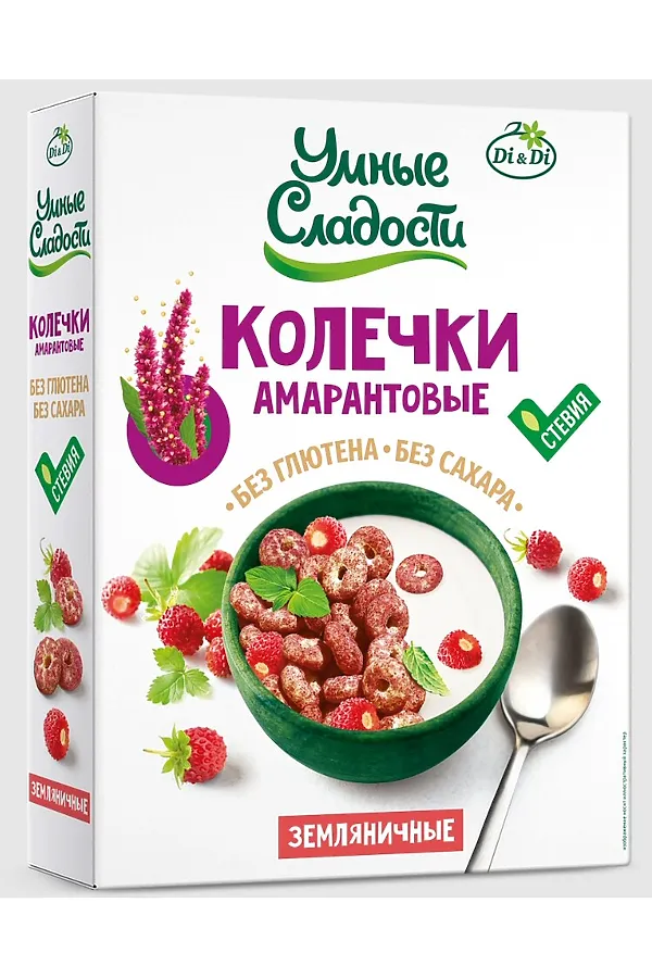 Колечки амарантовые "УмСладости" земляничные 150г ЭКО-ПРОДУКТЫ, - - фото 1