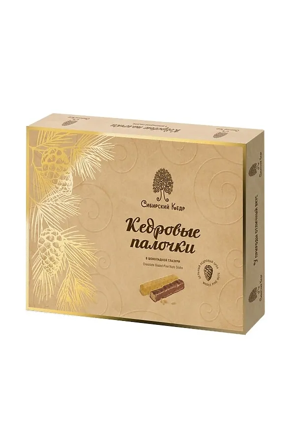 Конфеты "Кедровые палочки" 7шт в шоколадной глазури 120г ЭКО-ПРОДУКТЫ, - - фото 1