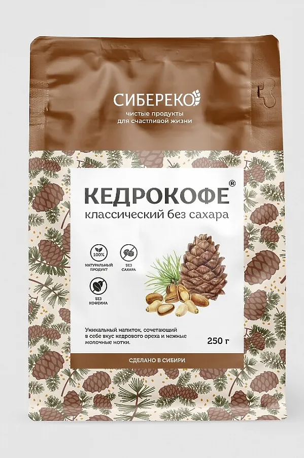 Кедрокофе Классический с молочными сливками Apic 250г ЭКОПРОДУКТЫ, - - фото 1