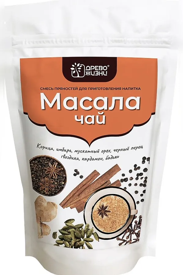 Смесь пряностей "Чай масала" 100г ЭКО-ПРОДУКТЫ, - - фото 1