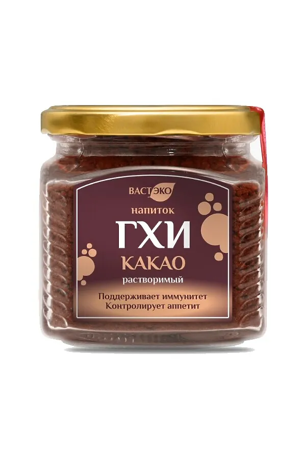 Напиток ГХИ какао растворимый 170г ЭКО-ПРОДУКТЫ, - - фото 1