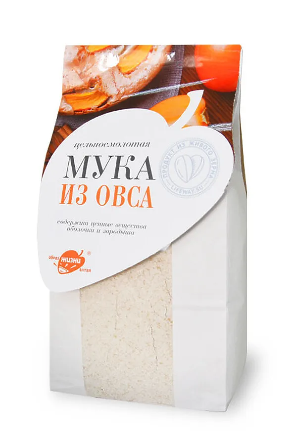 Мука овсяная цельносмолотая 500г ЭКО-ПРОДУКТЫ, - - фото 1