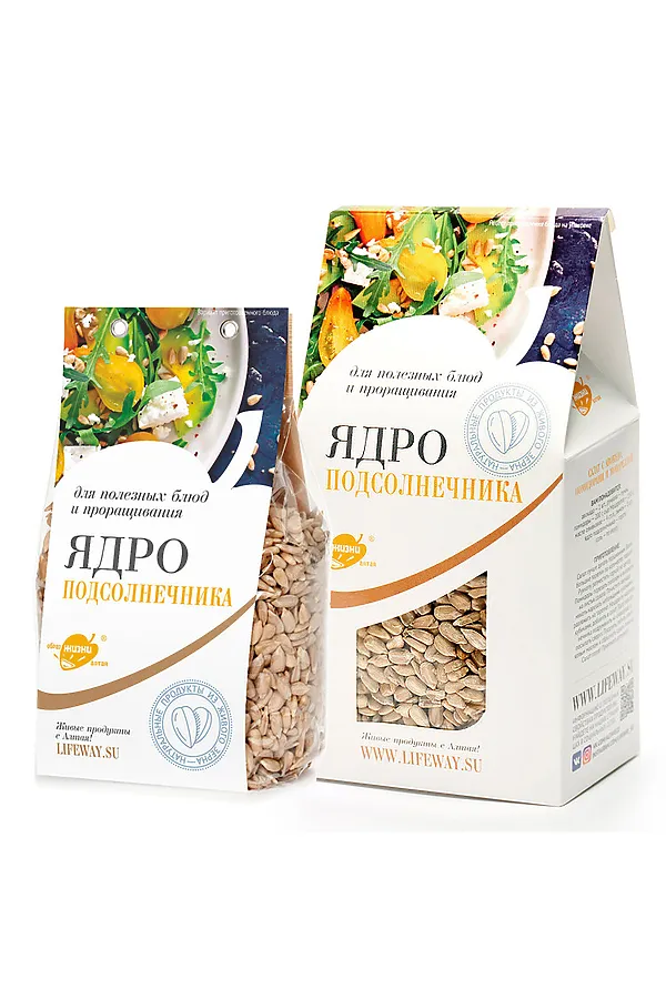 Подсолнечник ядро для проращивания 500г ЭКО-ПРОДУКТЫ, - - фото 1