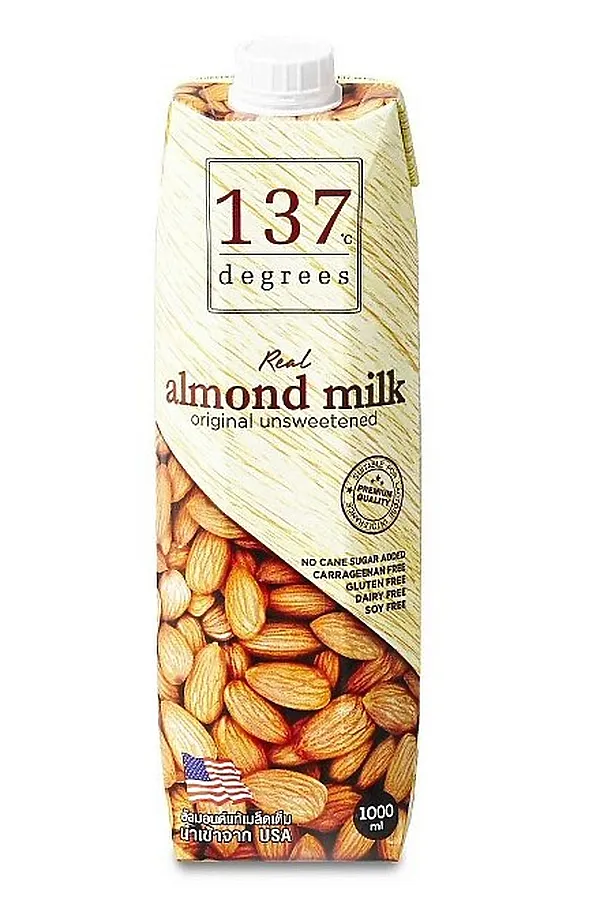 Молоко миндальное 137 Degrees 1000мл ЭКОПРОДУКТЫ, - - фото 1