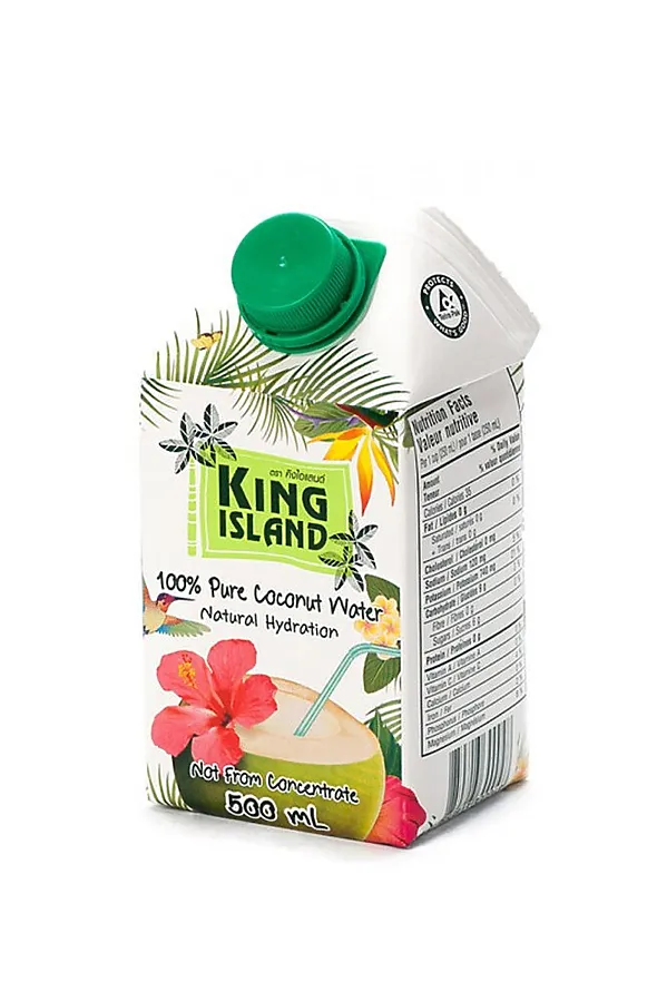 Вода кокосовая без сахара King island 500мл ЭКО-ПРОДУКТЫ, - - фото 1