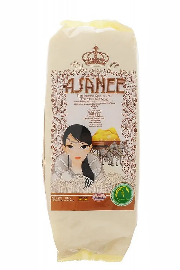 Рис жасминовый тайский Asanee 1000г  ЭКО-ПРОДУКТЫ, - - фото 1