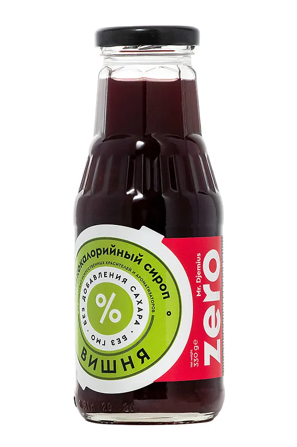 Сироп Вишня низкокалорийный 330г ЭКО-ПРОДУКТЫ, - - фото 1