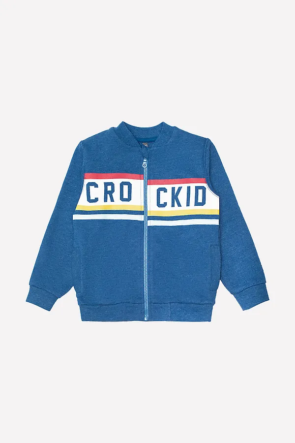 Толстовка CROCKID, темный джинс - фото 1
